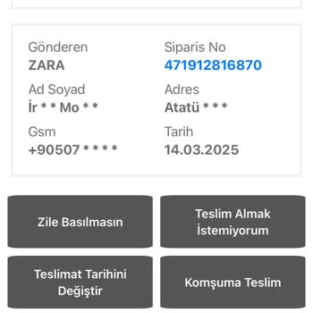 Zara Ve Kargo Firması Arasında Kayıp Ürün Krizi