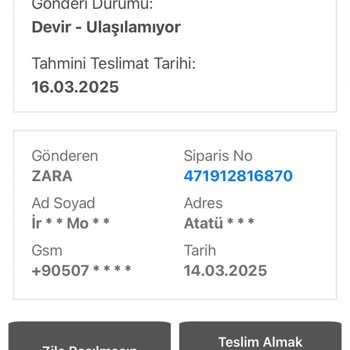 Zara Ve Kargo Firması Arasında Kayıp Ürün Krizi