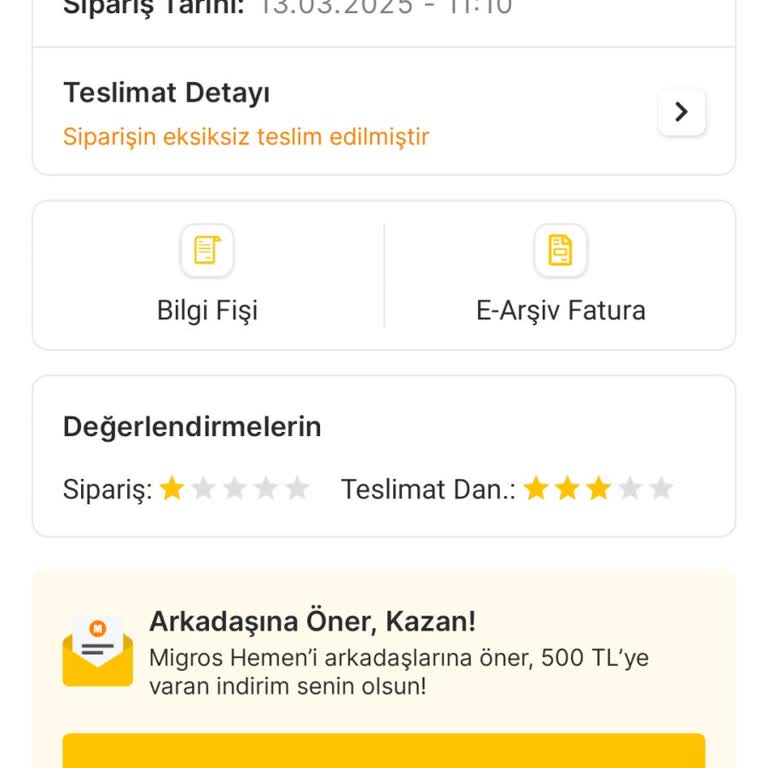 Migros'un Sorumsuzluğu: Eksik Ürünler Ve İade Sorunu