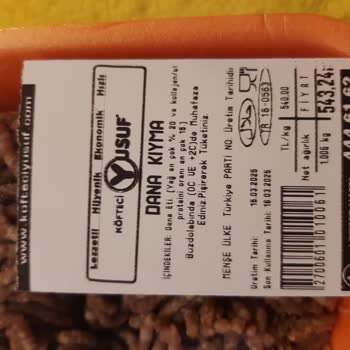 Köfteci Yusuf'tan Aldığım Kıyma Bir Günde Bozuldu!