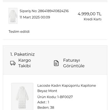 Kolay İade Butonu Nerede?