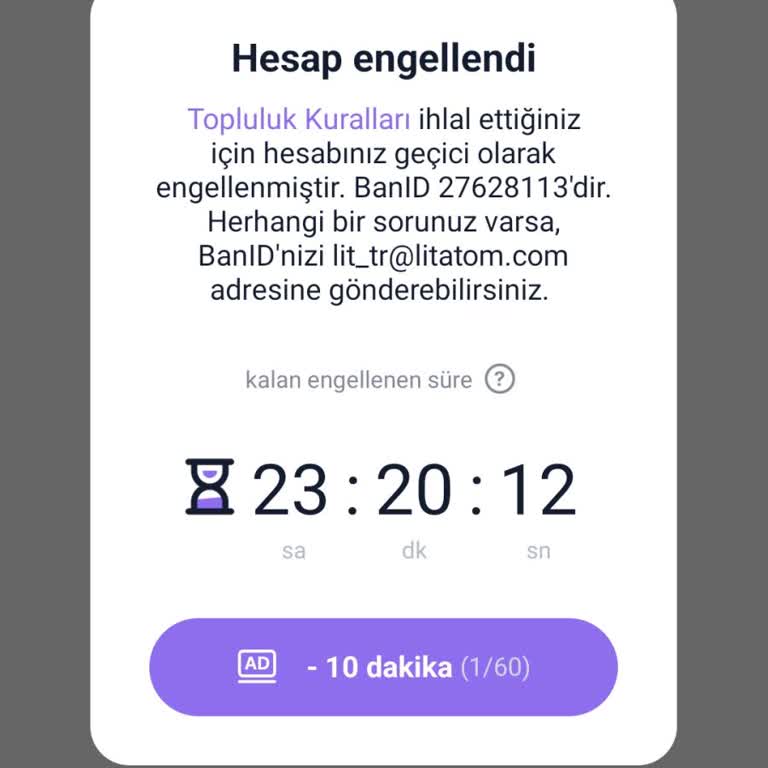 Haksız Ban Cezası