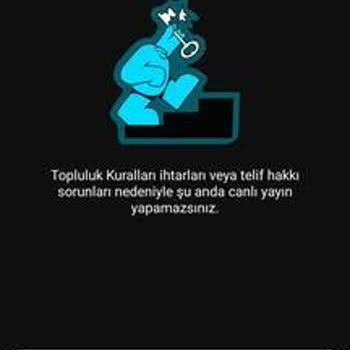 Yanlış Yaş Bildirimi Nedeniyle Canlı Yayın Engeli
