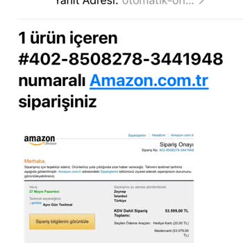 Amazon'un Geciken Ödeme Süreci Hakkında Şikayet