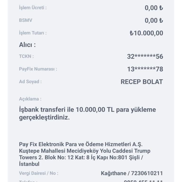 Hesabıma Yatan Parayı Geri Alamıyorum