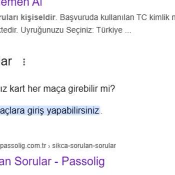 Passolig Kart Sorunu Ve Bilgi Kirliliği