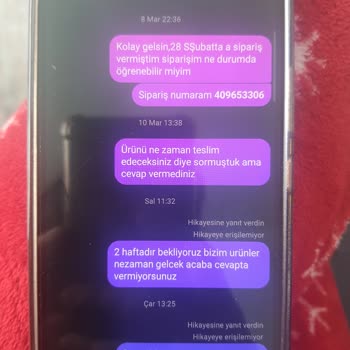 Siparişlerin Gönderilmemesi Ve İletişimsizlik Sorunu