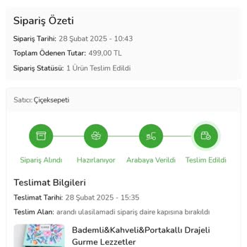Çiçek Sepeti Sipariş Teslimatı Kabusu: 18 Gündür Çözüm Yok