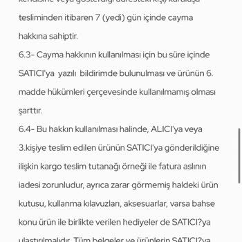 Cayma Hakkı Yok İade Sorunu Yaşatıyor