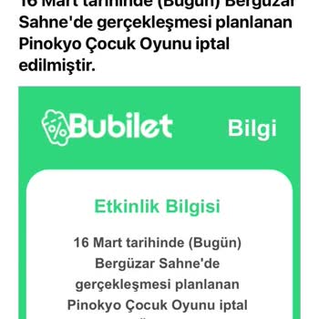 İptal Edilen Tiyatro Oyunu Ve Yetersiz İletişim