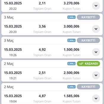 Kayıp Bonusların Verilmemesi