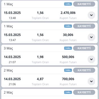 Kayıp Bonusların Verilmemesi