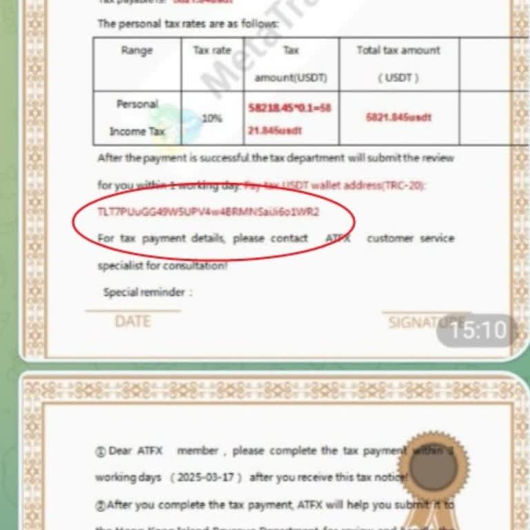 ATFX Hesabımdan Para Çekememe Sorunu