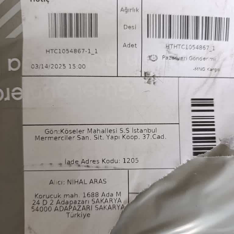 Eksik Gönderilen Ayakkabı Siparişi