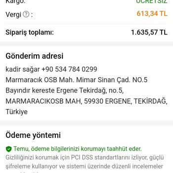 Temu Siparişim Ulaşmıyor Ve İletişim Kurulamıyor