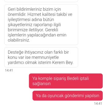 Yemek Sepeti'nde Oyuncak Krizi Ve Müşteri Hizmetleri Sorunu