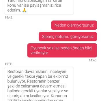 Yemek Sepeti'nde Oyuncak Krizi Ve Müşteri Hizmetleri Sorunu