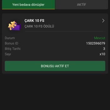 Güvenilmez Çark Ve İptal Edilen Bonuslar