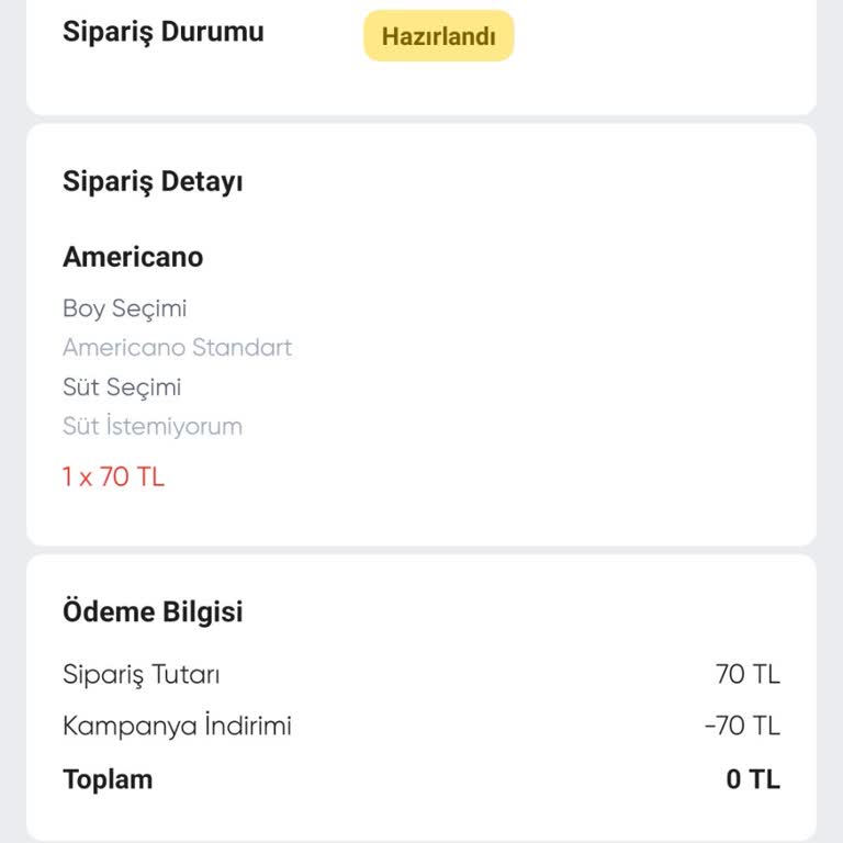 Coffy'de Köpüksüz Kahve Şoku