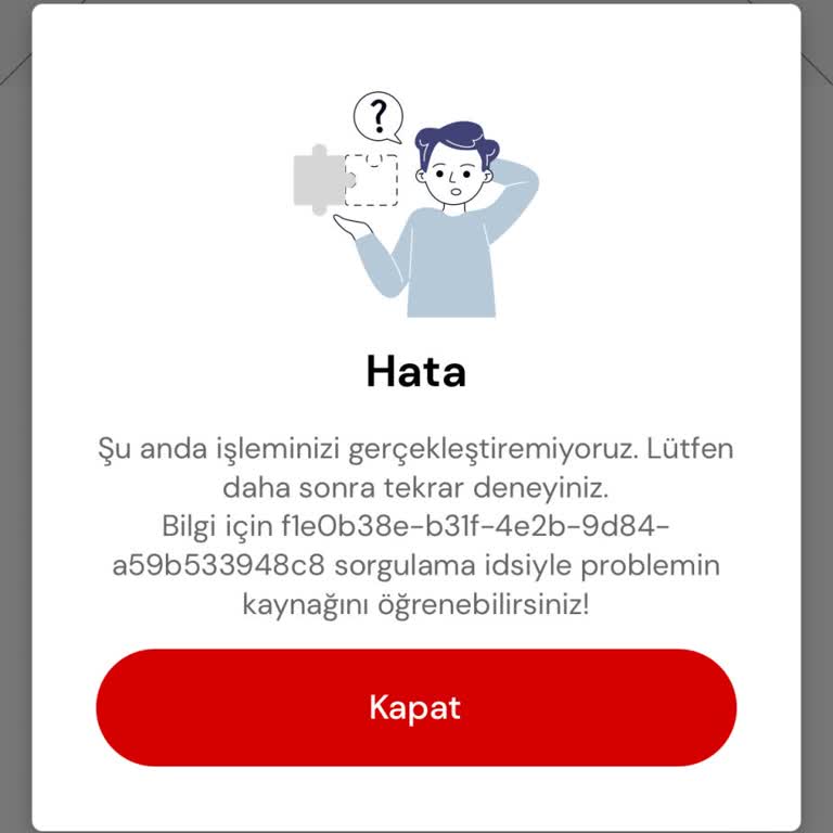 Passo Uygulaması Üzerinden Sürekli Hata Alıyorum Ve Destek Alamıyorum