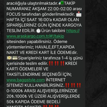 Yanlış Beden Ve Ulaşılamayan Satıcı Sorunu