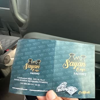 Sayan Onyx Mağazasından Sahte Zultanıt Bileklik Ve Sertifika Sorunu