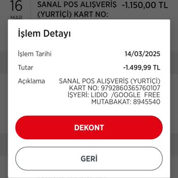Hesabımdan Onaysız Para Çekimi Şoku