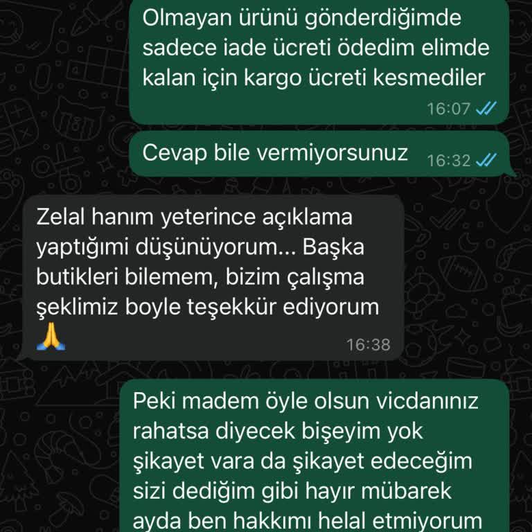 Yanıltıcı Kargo Ücretleri Ve İletişim Sorunları