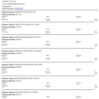 Sephora'da Alışveriş Sonrası Yanıltıcı Sample Uygulaması