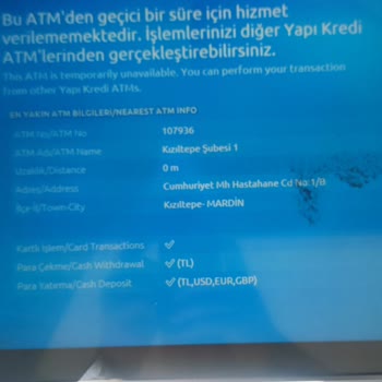 ATM'lerden Para Çekememe Sorunu