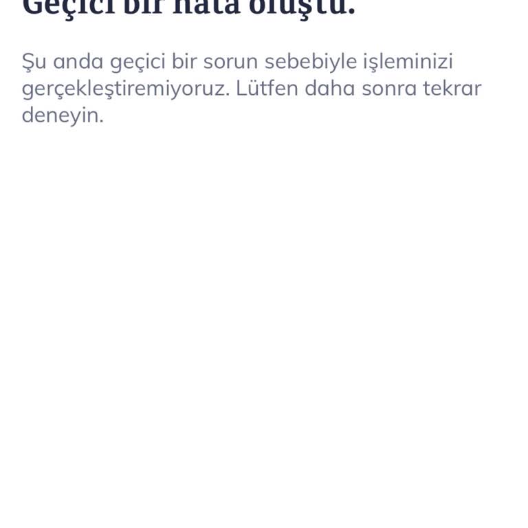 QNB Türkiye Mobil Ve İnternet Bankacılığına Erişim Sorunu