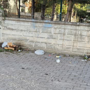 Domino's Şubesi Çevresinde Hijyen Sorunu