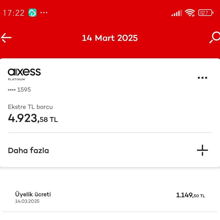 Akbank Kredi Kartı Aidat Ücretinin İadesi Talebi