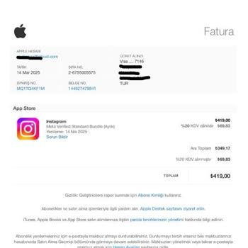 Instagram Abonelik Sorunu: Ödeme Yapıldı, Hizmet Sağlanmadı Ve İade Reddedildi