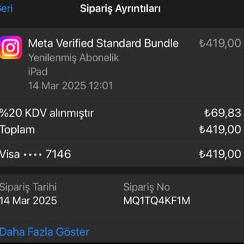 Instagram Abonelik Sorunu: Ödeme Yapıldı, Hizmet Sağlanmadı Ve İade Reddedildi