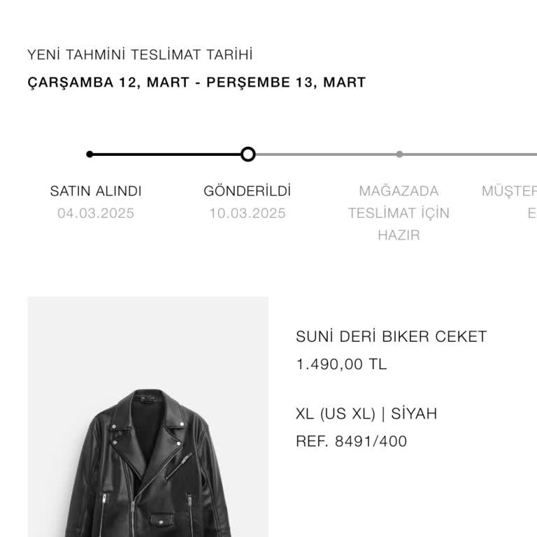 Kayıp Sipariş: Zara'dan Gelen Teslimat Krizi