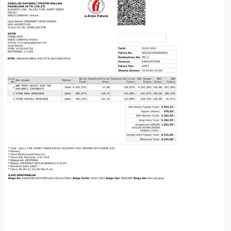 WMF Tava: Yanma Ve Kararma Sorunlarıyla İlgilenmeyen Mağaza