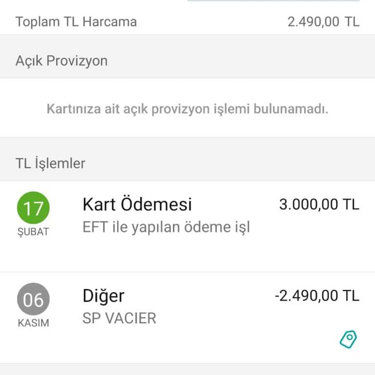 Kart İşlemlerinde Banka Hatası Ve İade Sorunu