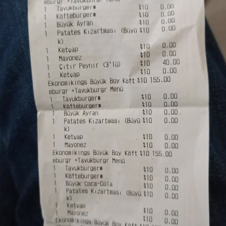 Eksik Ve Hatalı Sipariş Deneyimi