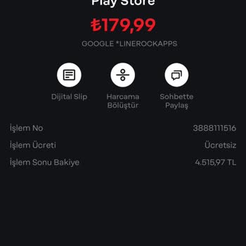 Google *lınerockapps Şikayeti