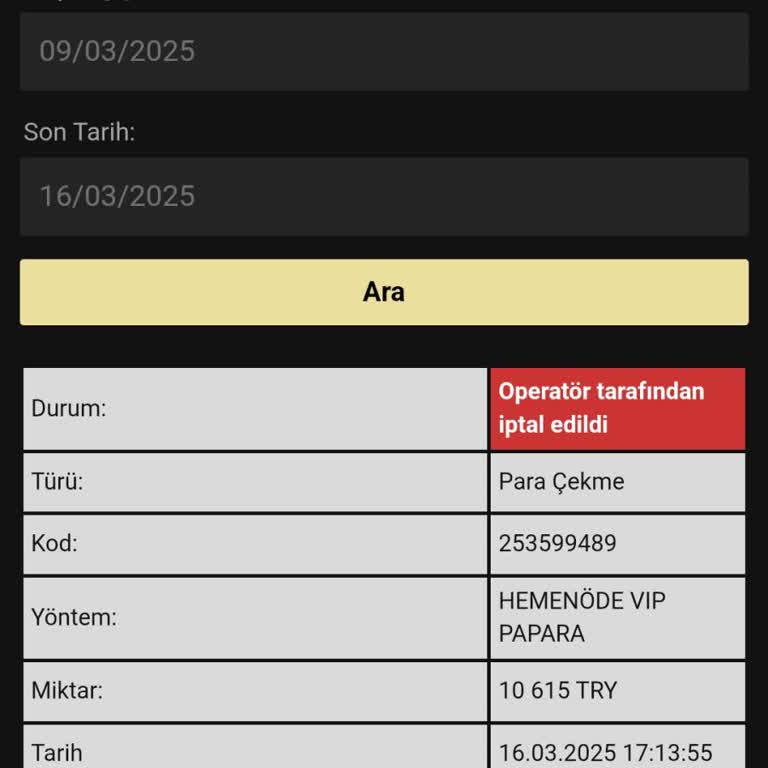 Hesap Bakiyemdeki Gizemli Değişiklikler