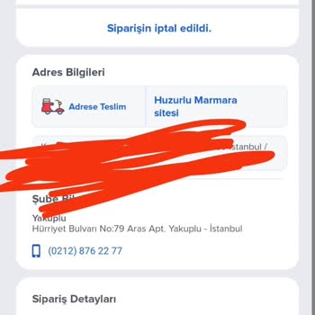 Adres Nedeniyle İptal Edilen Siparişler Güvenimi Sarsıyor
