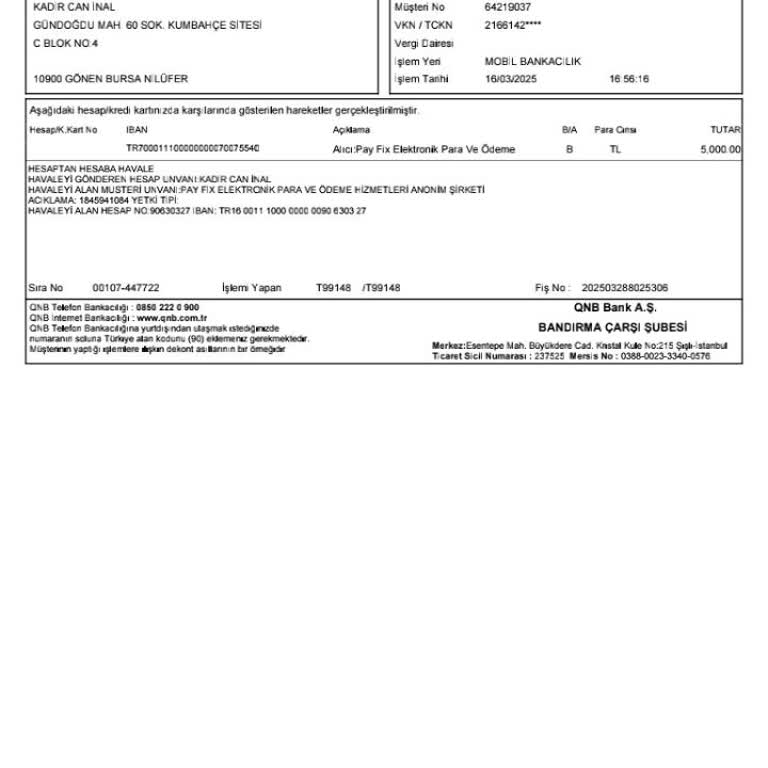 Kapanan Hesapta Sıkışan Para Sorunu