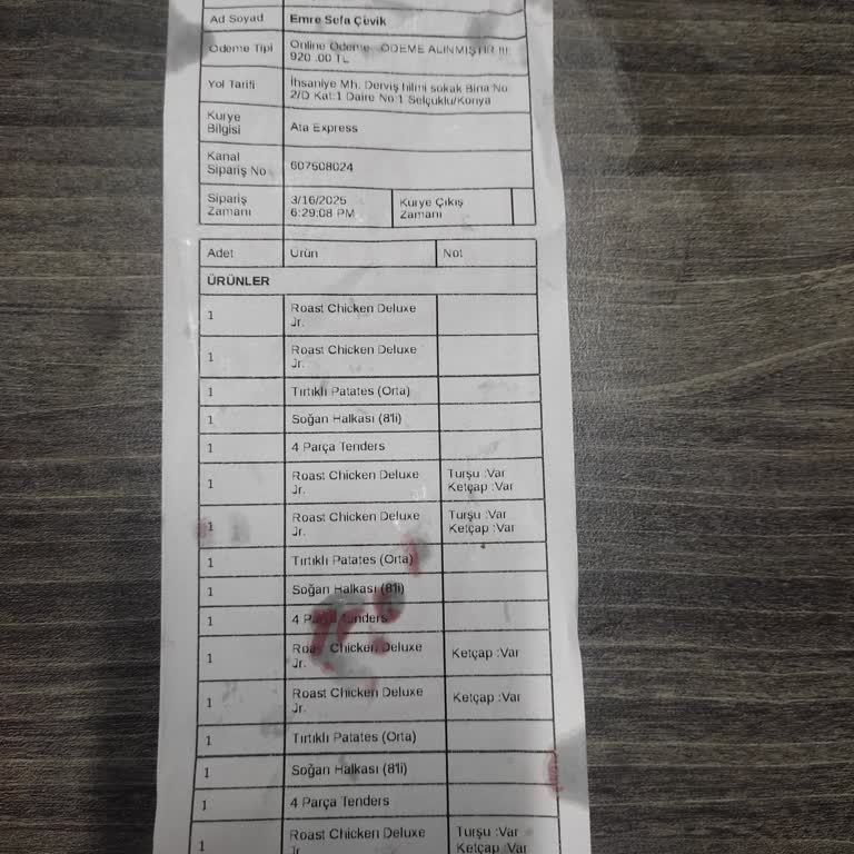 Eksik Ve Bayat Sipariş Sorunu