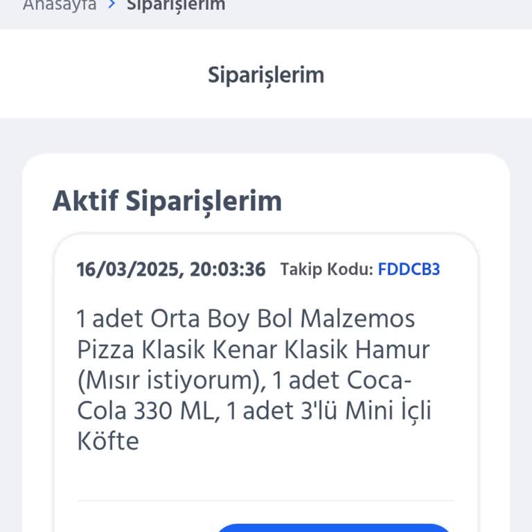 Teslim Edilmeyen Sipariş Ve Ücret İadesi Sorunu