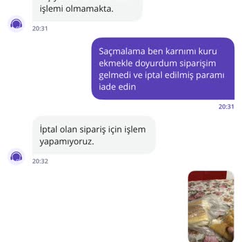 Getir'de Yaşanan İade Sorunu Ve İletişim Engeli