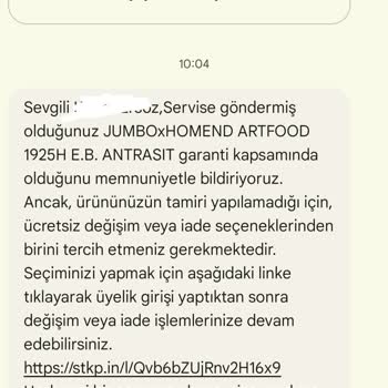 Homend Blender İade Sürecinde Mağduriyet