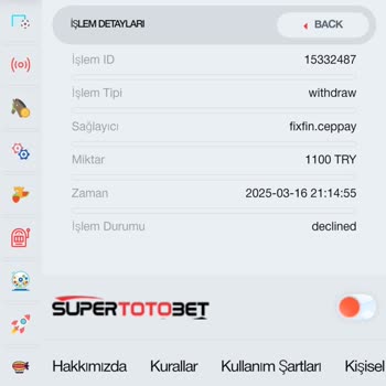 Supertotobet'te Yaşadığım Ödeme Sorunu