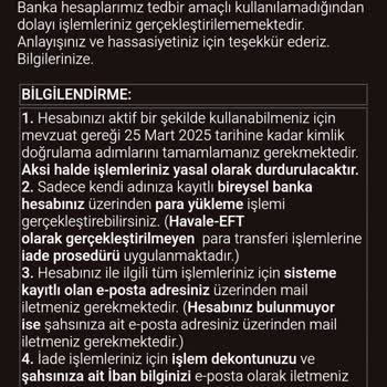 Payfix Hesabımdan Banka Hesabıma Para Aktaramama Sorunu