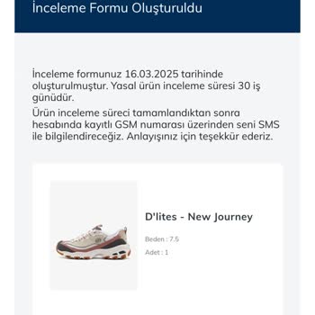 Ayakkabımın Dikiş Problemi Ve Müşteri Hizmetleri Hayal Kırıklığı
